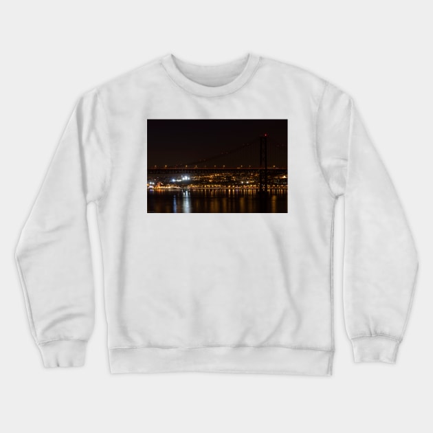 One Lisbon Night - 2 © Crewneck Sweatshirt by PrinceJohn